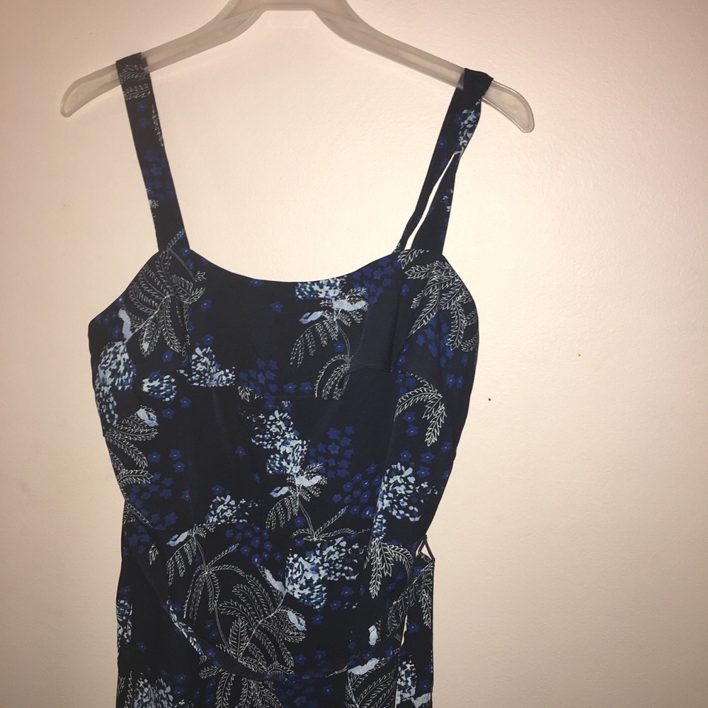Banana Republic Navy Midi Dress